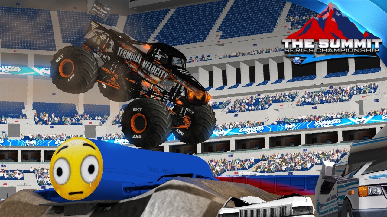THE SUMMIT FREESTYLE!! | Spin Master Double Draw | ROR Monster Jam