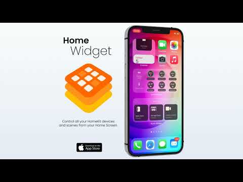 New version of Home Widget for HomeKit now on the App Store - (long/1080p)