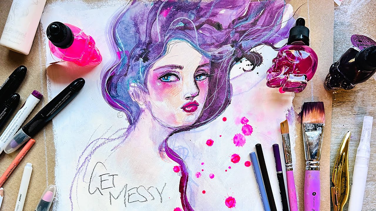 ✨ Get Messy Art Journaling Membership – Sneak Peek for 2025! ✨