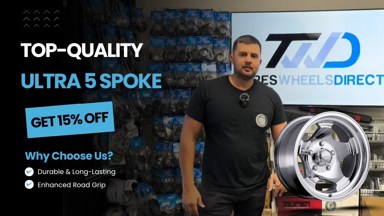 Ultra Wheels 050-5785K | Вылет 15x7 -6 | Расположение болтов 5x139.7 | Механическая обработка