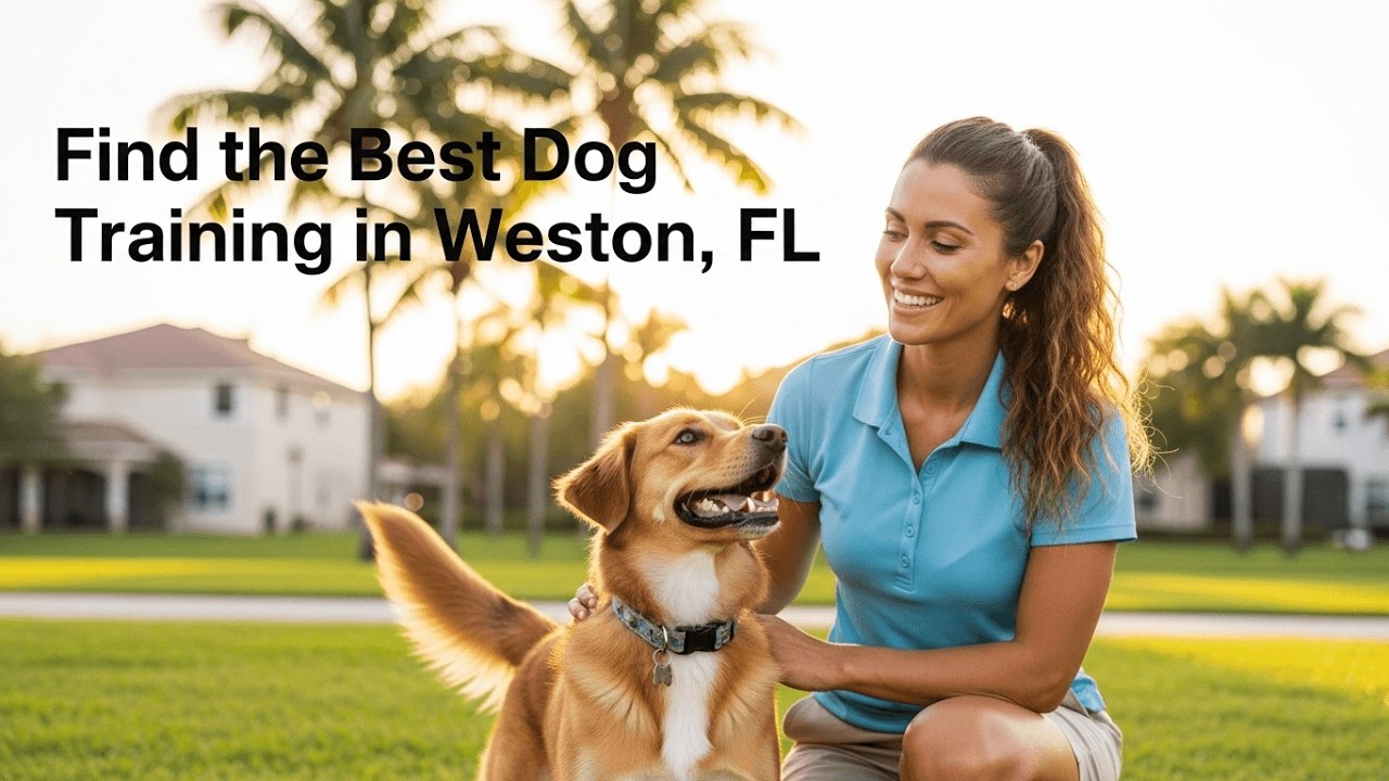 Find the Best Dog Training in Weston Florida