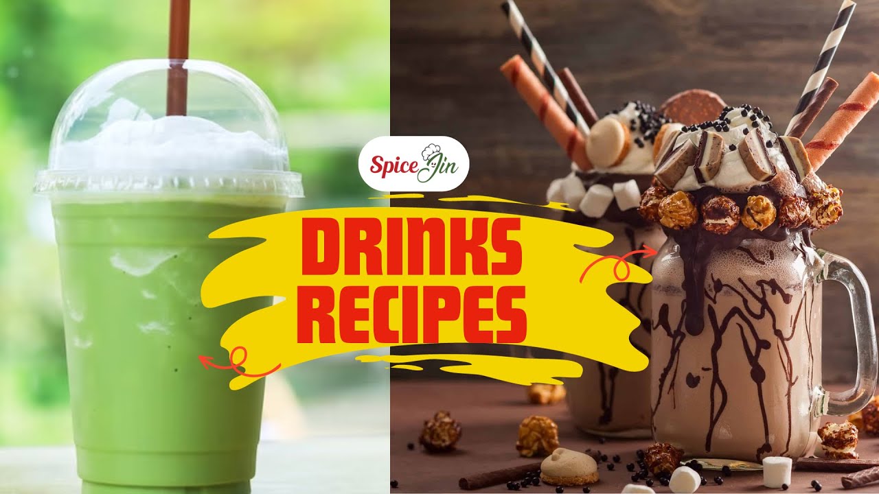 2 Delicious Drink Recipes Combinations That Taste Amazing | Drink Recipes | Spice Jin