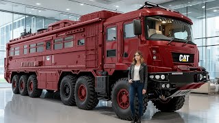 Insane 2027 Caterpillar Earthbreaker 12X12 Motorhome The Ultimate Off-Road Luxury Beast