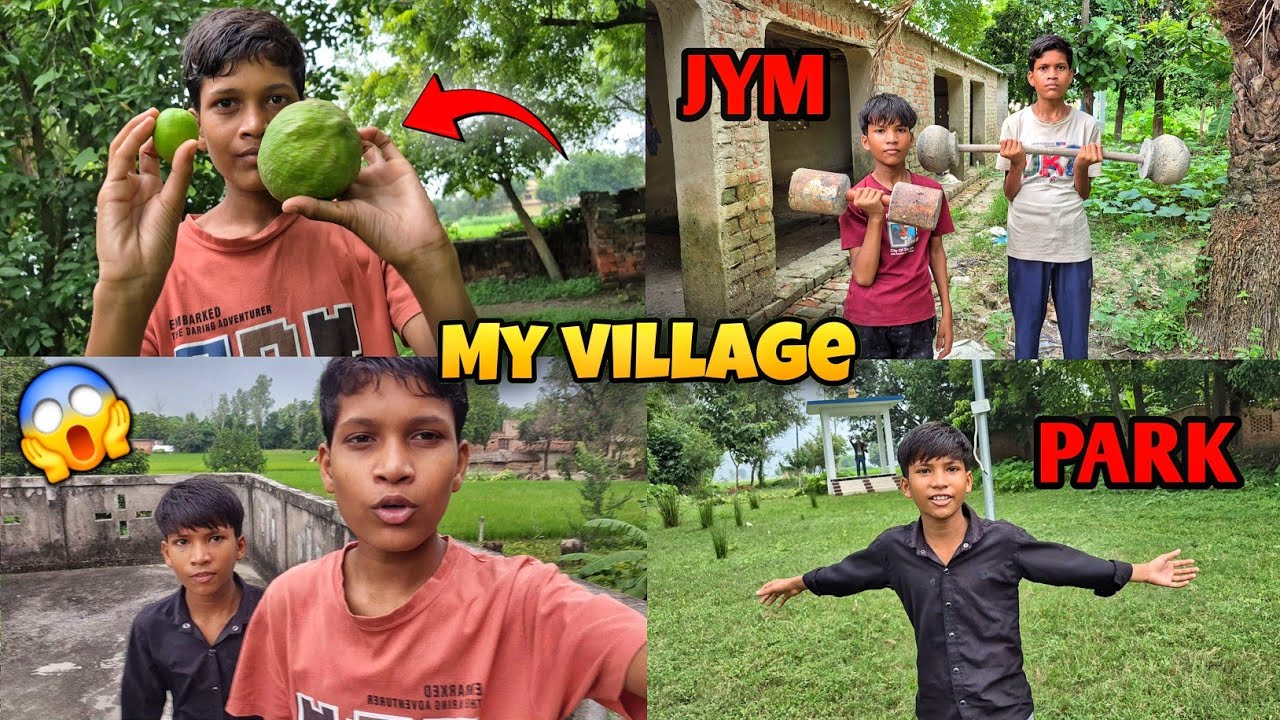First Vlog In Village 🥰 My Village Tour 😱 Amann Vlogs Official 
