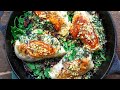 Easy stuffed chicken breast in just over 20 minutes