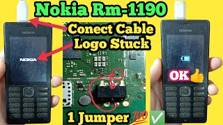 Nokia rm-1190 charging Conect han on logo problem | Nokia 150 phone on charging not show screenshot 3