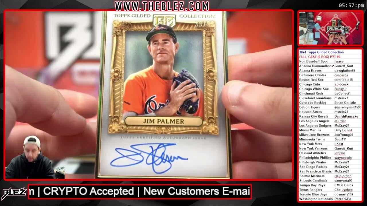 2024 Topps Gilded Collection FULL CASE BREAK 6 PICK YOUR TEAM YouTube