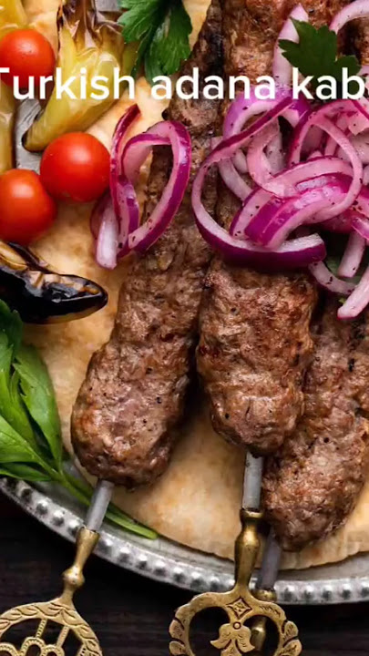 Turkish adana kabab#foryou #food #recipe #yummyfood
