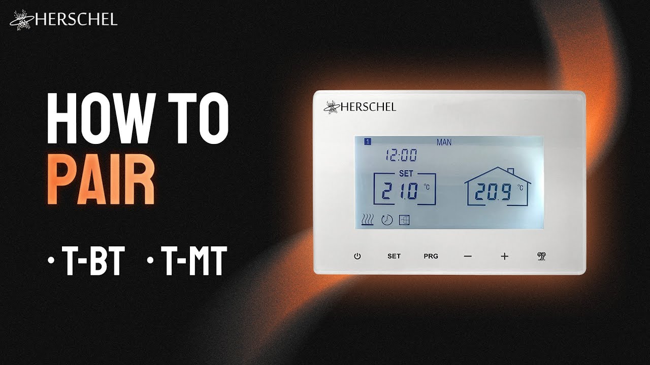 HOW TO: Pair T-BT or T-MT to a Select XLS Panel - Herschel Infrared -  YouTube