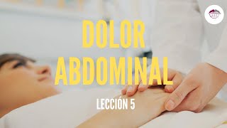5. DOLOR ABDOMINAL (SEMIOLOGÍA)