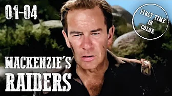 Mackenzie's Raiders Compilation Part 1 | 4K | Western Series | Colorized