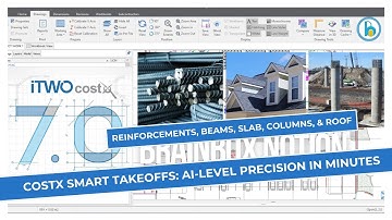 CostX Tutorial | Rebar, Formwork & Concrete Takeoff for Column Bases & Superstructure | Step-by-Step