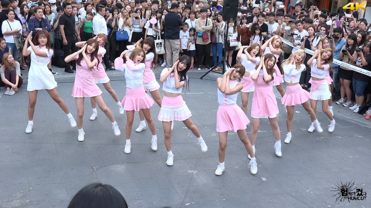 20160910 우주소녀(WJSN, Cosmic Girls) Bebe @신촌 버스킹 직캠 by 험하게컸다