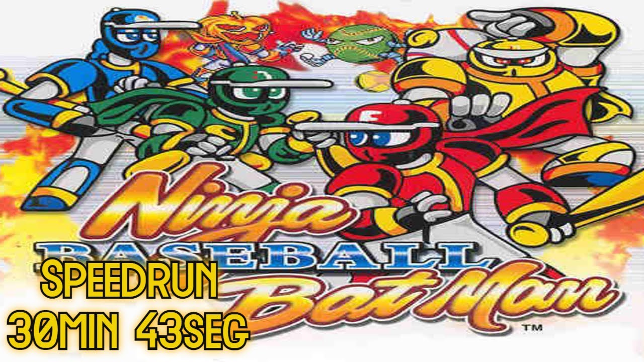 Ninja Baseball Bat Man Arcade SpeedRun Any% 30min 43seg