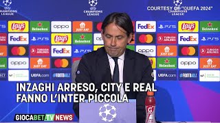 Champions - Inzaghi arreso, City e Real fanno l’Inter piccola