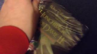 The Hunchback of Notre Dame 2 The Secret of The Bell DVD Unboxing