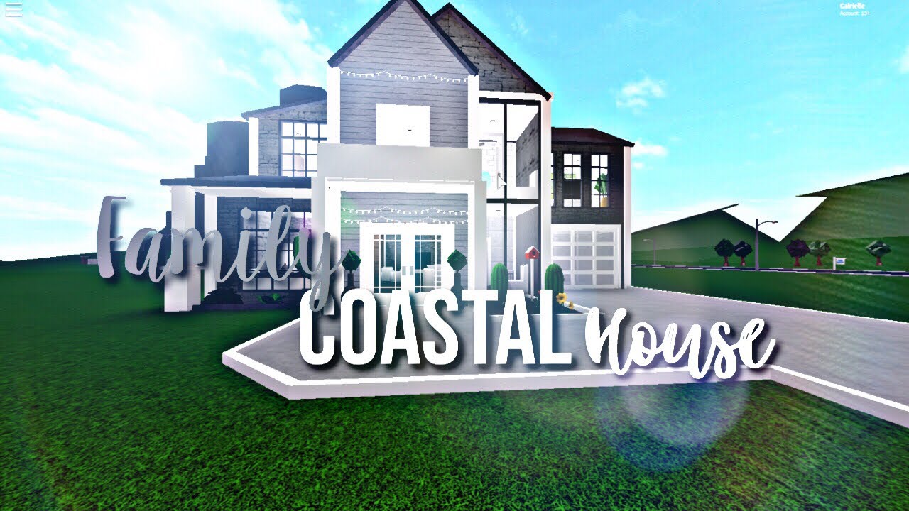 Bloxburg| Family Coastal House |40K| - YouTube