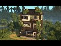 [Minecraft] 🌼🌿 Aesthetic Cottagecore House Tutorial / Mizuno&#39;s 16 Craft Resource Pack