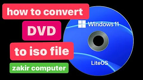 how to create iso file from cd dvd blu-ray | dvd to iso | copy disc to iso file