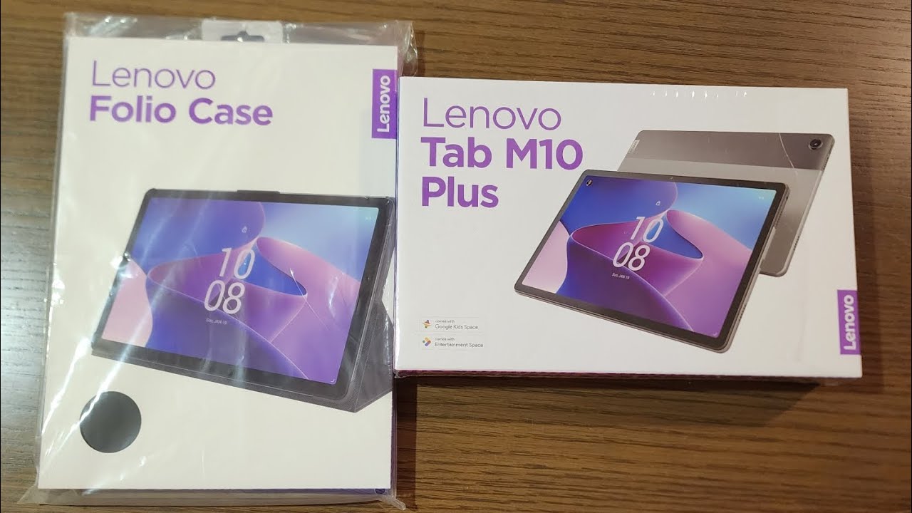 Lenove Tab M10 Plus 10.61" (3rd Gen) + Folio Case Builtin Pen Pouch