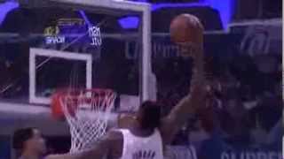 DeAndre Jordan ridiculous missed dunk vs Thunder 11-13-2013