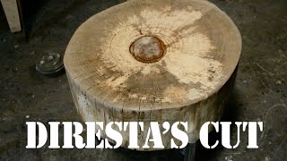 Direstas Cut Tree Slice Stool