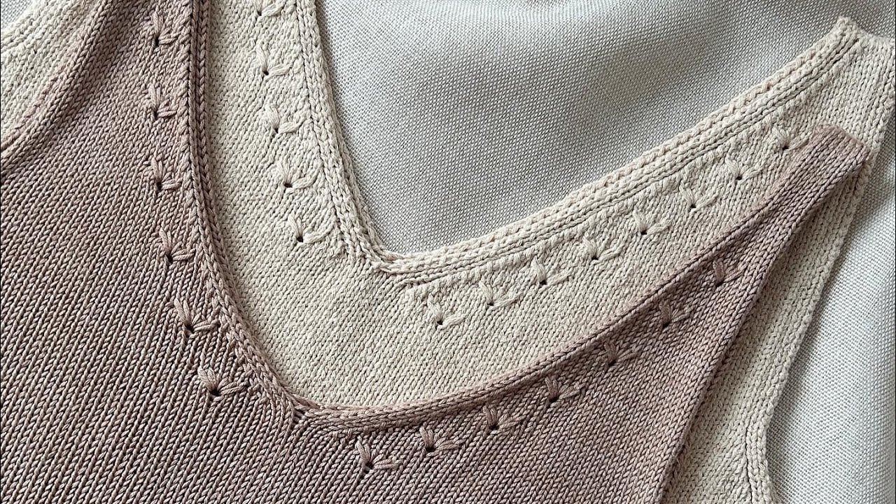 Blüten stricken / knitted flowers