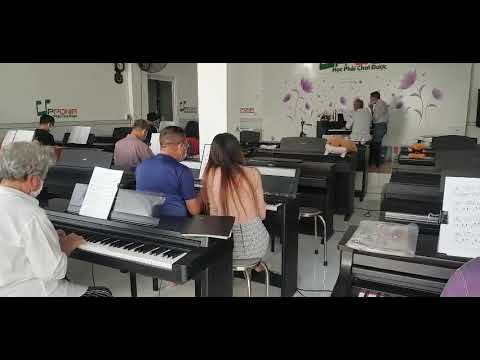 Lớp Học Piano, Organ Dành Cho Người Lớn Tại Upponia Sáng 4/12/2020 - youtube