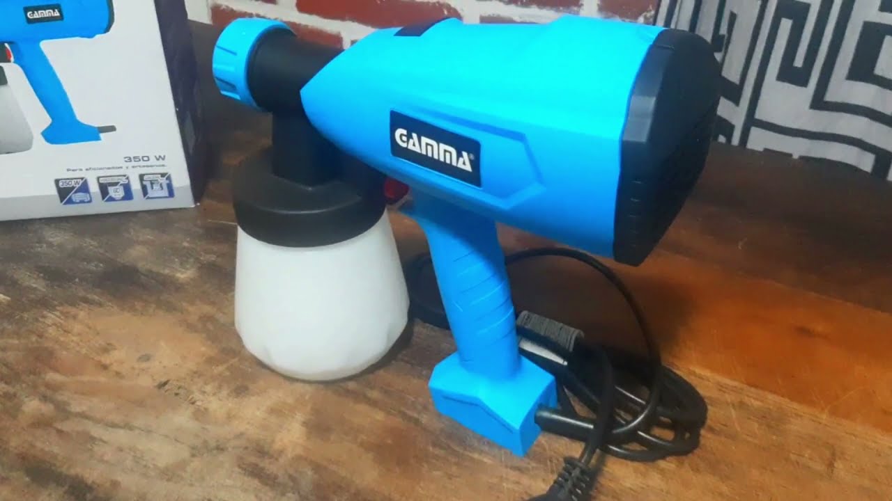 Unboxing Pistola para Pintar Gamma - YouTube