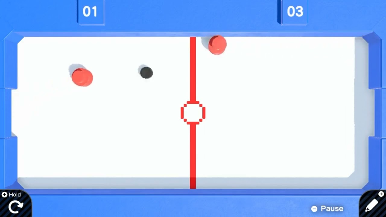 I made Air Hockey in Game Builder Garage