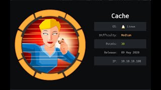 Cache htb (user flag) - TIMES2LEARN