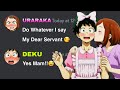 If Deku become Uraraka Servant | My Hero Academia discord server