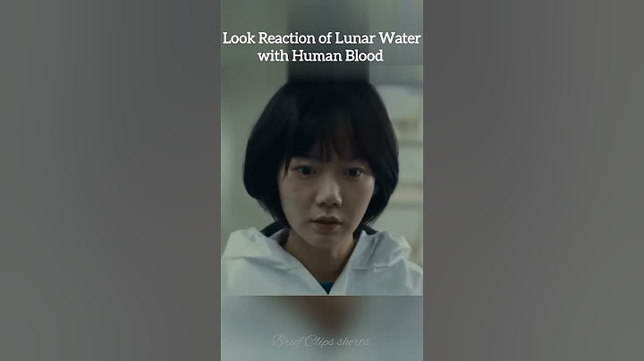 Reaction of lunar water with human blood #Shorts #viral