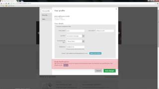 Personal user settings
