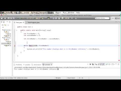 Java Tutorial for Dummies - While Loop (Tutorial 5)