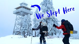 Oregon Fire Lookout | Winter Camping