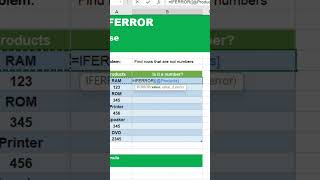 Excel Trick: the IFERROR Function Trick 2