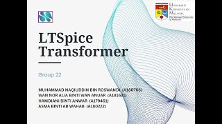LTspice Simulation Transformer Group 22