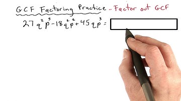 GCF Practice 4 - Visualizing Algebra
