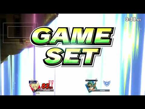 【スマブラSP】クラウド メテオ試合