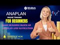 Basic Building Block of Anaplan and Anaplan Basic terms and navigation || Anaplan training ||