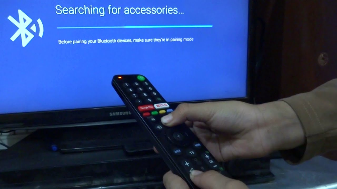 how to pair sony voice remote on Sony Bravia TV rmf tx500p YouTube