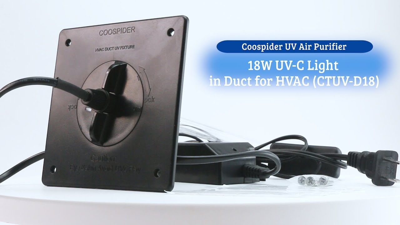 Coospider UV Air Purifier for Whole house YouTube