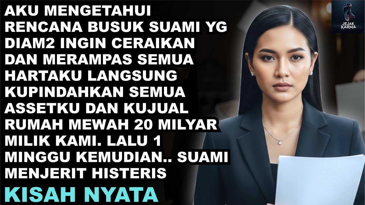 AKU TAU RENCANA BUSUK SUAMI INGIN CERAI DAN RAMPAS SEMUA HARTAKU - KUBALAS RENCANANYA DENGAN INI..
