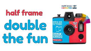 Double the fun! Lomography's 100% Recycled Half-Frame Simple Use Reloadable Camera