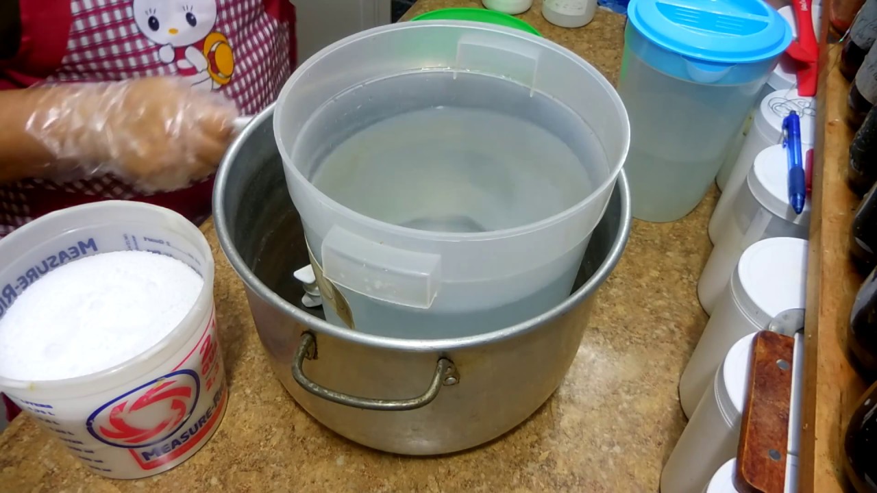 Mini Master Batching My Lye Solution | Eng Subs | ♡ Gabrieles Mist ...