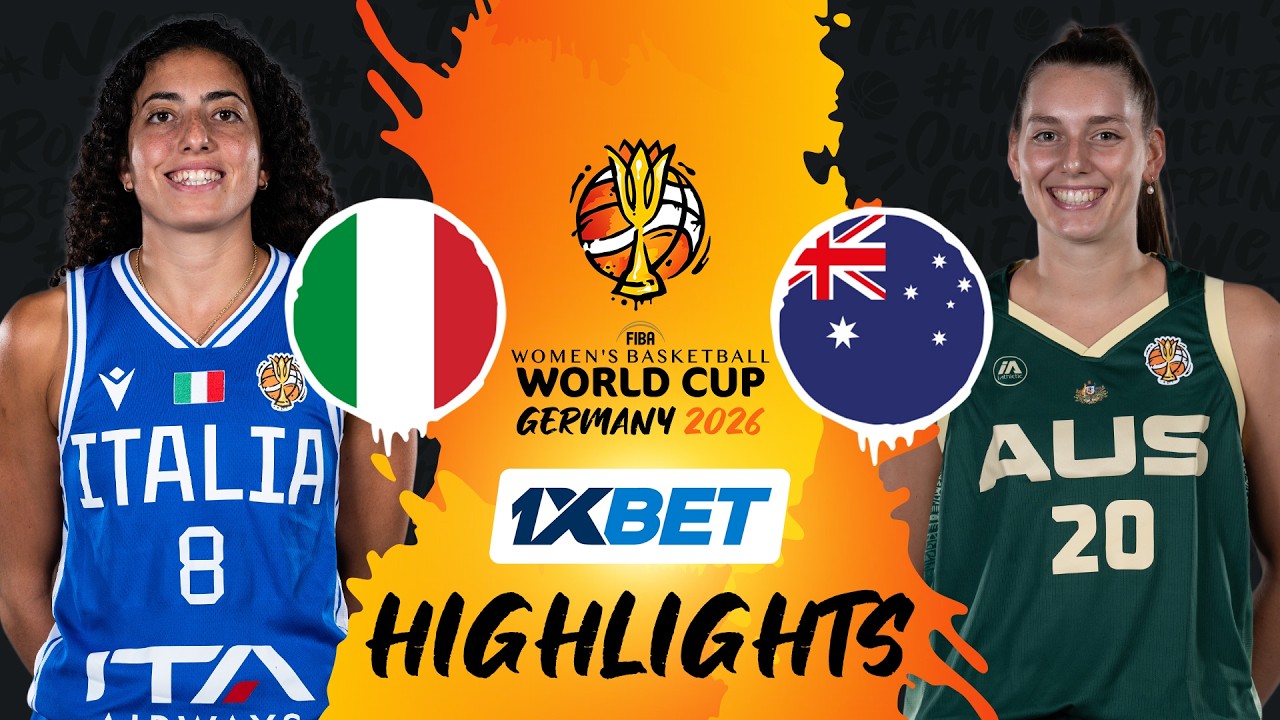 Qualif. to QF | Italy ๐ฎ๐น v Australia ๐ฆ๐บ | 1XBET Highlights | FIBA Women's Basketball World Cup 2026