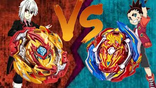 UNION ACHILLES VS LORD SPRIGGAN *Epic* ll lego beyblade battles