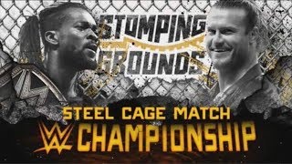Kofi Kingston Vs Dolph Ziggler Steel Cage Match WWE Championship | Stomping Grounds