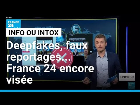 Deepfakes, faux reportages... l'identit&eacute; de France 24 &agrave; nouveau usurp&eacute;e &bull; FRANCE 24

Dans le contexte explosif de la guerre men&eacute;e par les Etats-Unis en Iran, France 24 a vu son identit&eacute; une nouvelle fois usurp&eacute;e. Soit &agrave; travers de faux reportages, soit de fausses annonces attribu&eacute;es &agrave; nos pr&eacute;sentatrices et pr&eacute;sentateurs.

#Deepfakes #faux #reportages #lidentit&eacute; #France